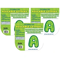 Eureka® A Sharp Bunch 4" Cactus Reusable Punch-Out Letters, 3 Packs of 178