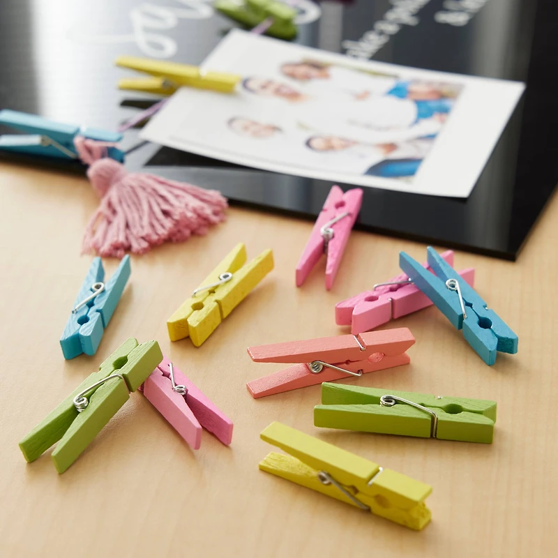 Medium Neon Clothespins by Recollections™