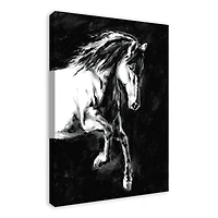 Dramatic Horse 24" x 36" Canvas Wall Art