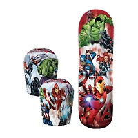 Hedstrom 36" Avengers Bop Combo Set with Gloves