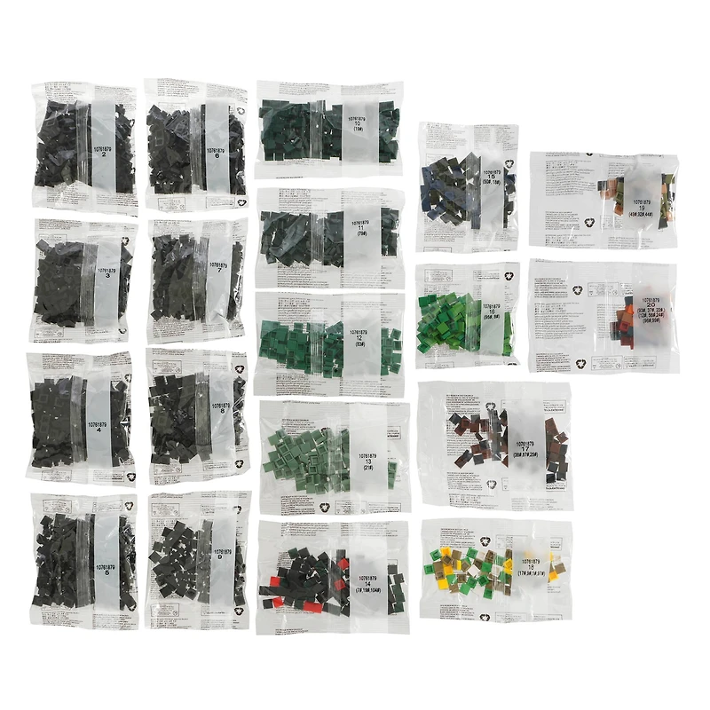 10" x 10" Toucan Pixelated Brick Art Kit by Make Market®