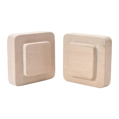 Hello Honey® Blush Square Sandstone Bookends