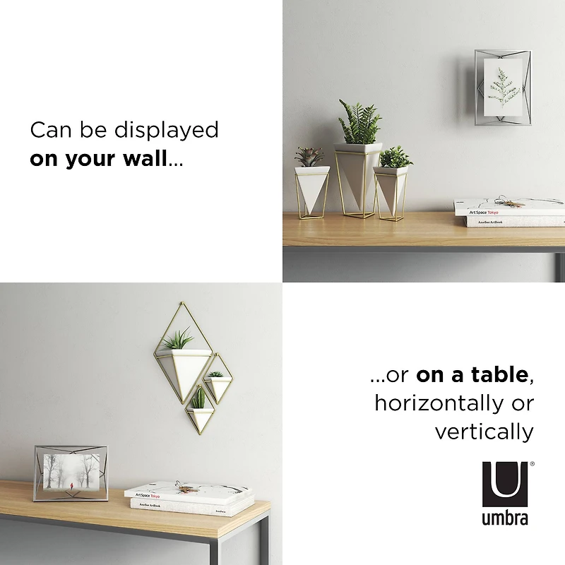 Umbra Chrome Prisma Picture Frame