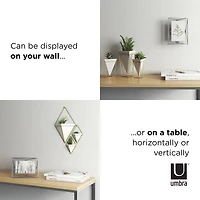 Umbra Chrome Prisma Picture Frame