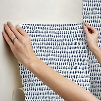 InHome Mystical Navy Peel & Stick Wallpaper