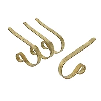 Original MantleClip® Gold Foil Stocking Holders, 4ct.