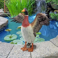 Design Toscano 17.5" Proud Mallard Duck Statue