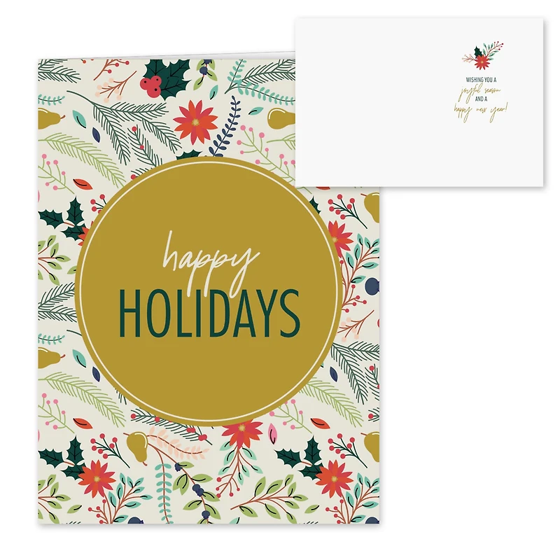 Hortense B. Hewitt Co. Holiday Greenery Holiday Cards