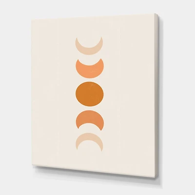 Designart - Minimalist Moon Phases