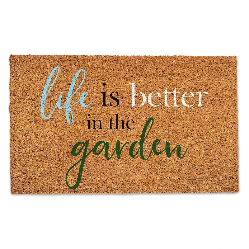 Life is Better in the Garden Doormat