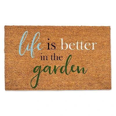 Life is Better in the Garden Doormat