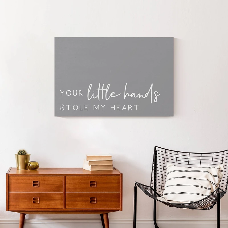 Little Hands 30" x 20" Canvas Wall Art