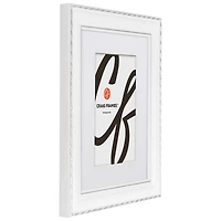 4 Pack Craig Frames Victoria White & Silver Picture Frame with Mat