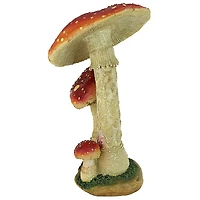 Design Toscano 13" Mystic Forest Red Mushroom Statue