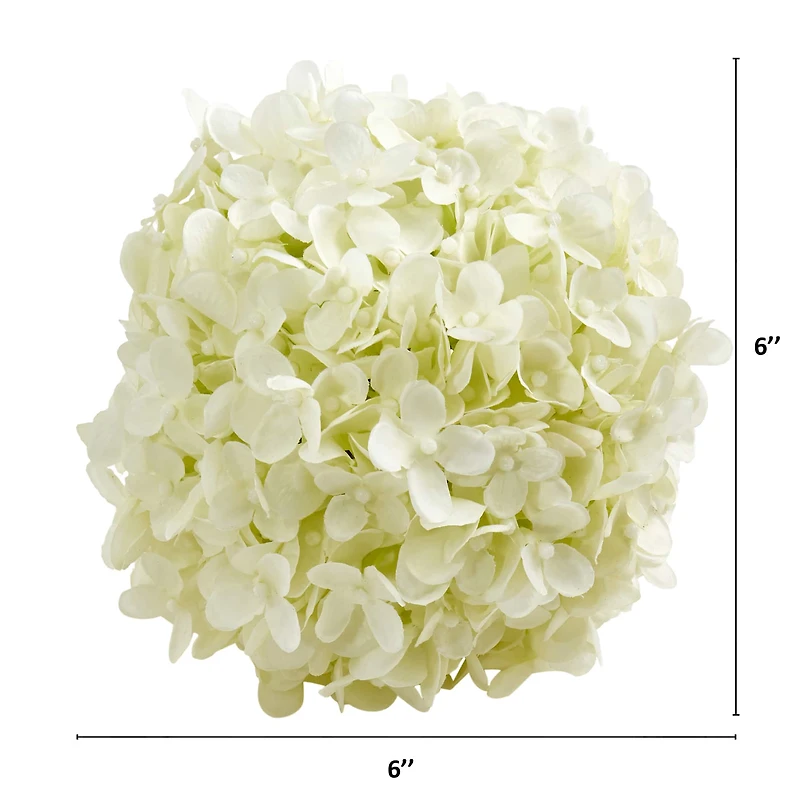 Hydrangea Ball Flower, 4ct.