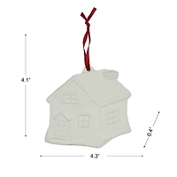 4.25" DIY Ceramic House Ornament by Make Market®