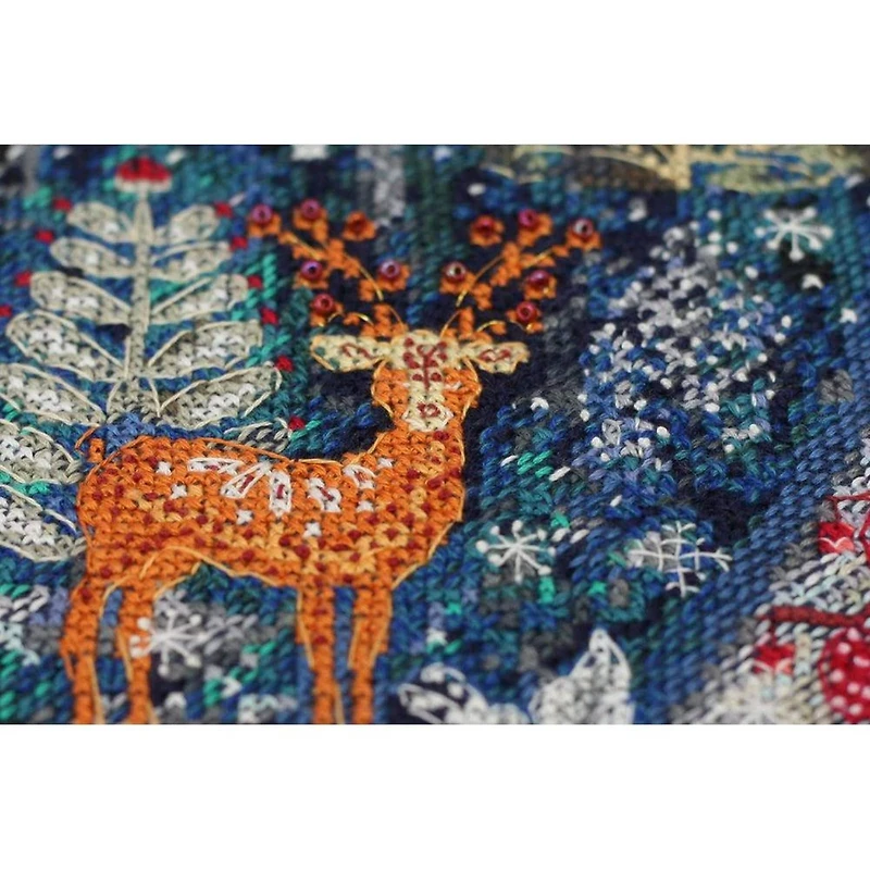 Abris Art In The Winter Forest One Day Cross Stitch Kit