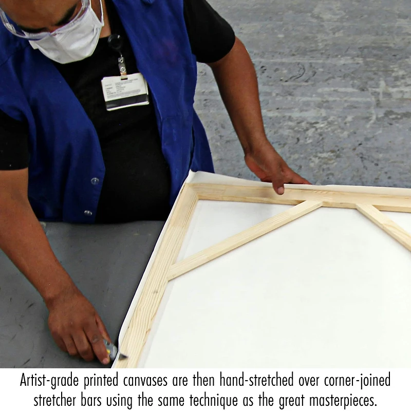 Design Toscano 22.7" Breaking Through the Line Canvas Replica Painting