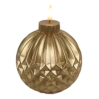 4.5" Ornament LED Wax Candle by Ashland