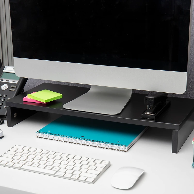 Mind Reader Woodland Collection Monitor Stands