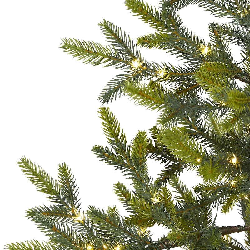 4ft. Pre-Lit Fraser Fir Artificial Christmas Tree, Clear LED Lights