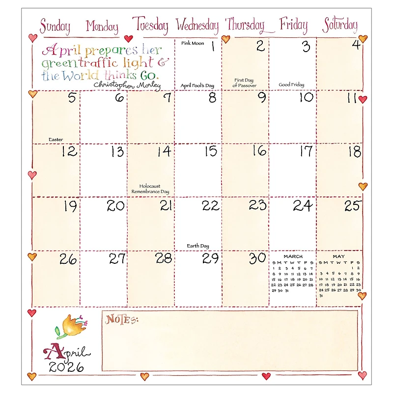 2026-2027 Susan Branch Small Monthly Pocket Planner