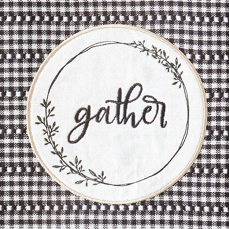 DII® Farm to Table Embellished Dishtowel, 4ct.