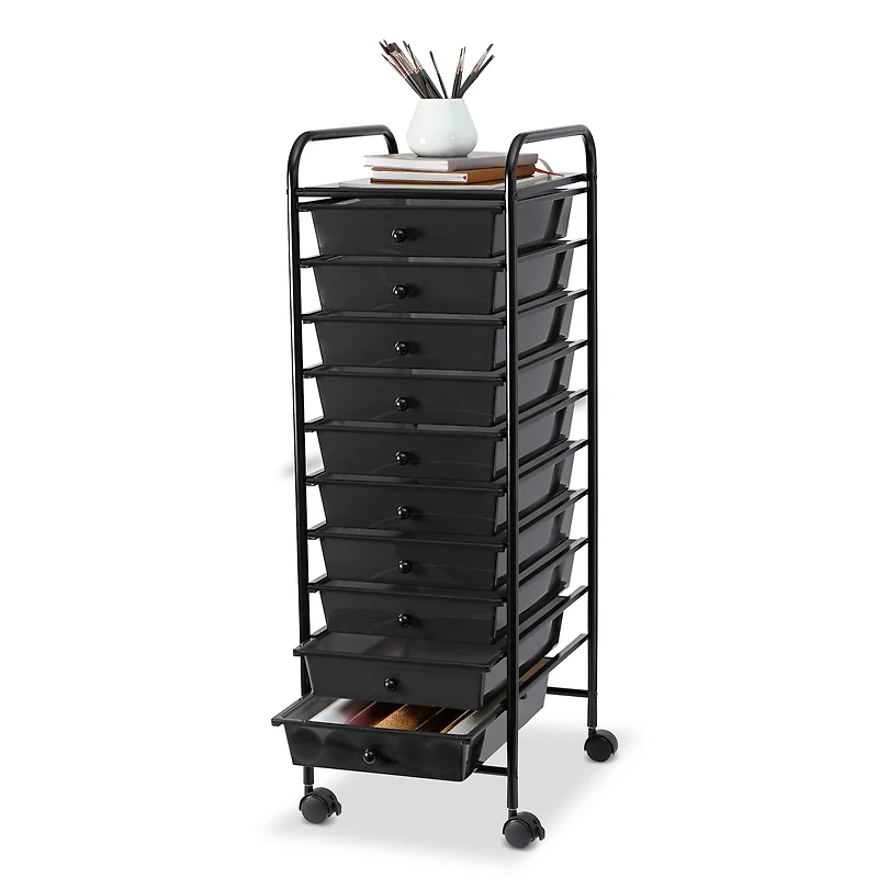 10 Drawer Rolling Cart by Simply Tidy