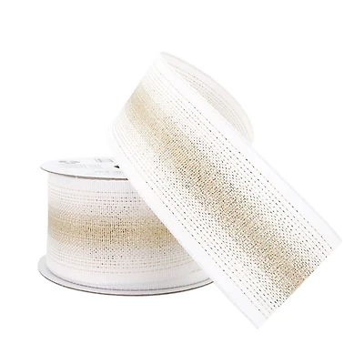 1.5" x 3yd. Metallic Wired Ombre Ribbon by Celebrate It™