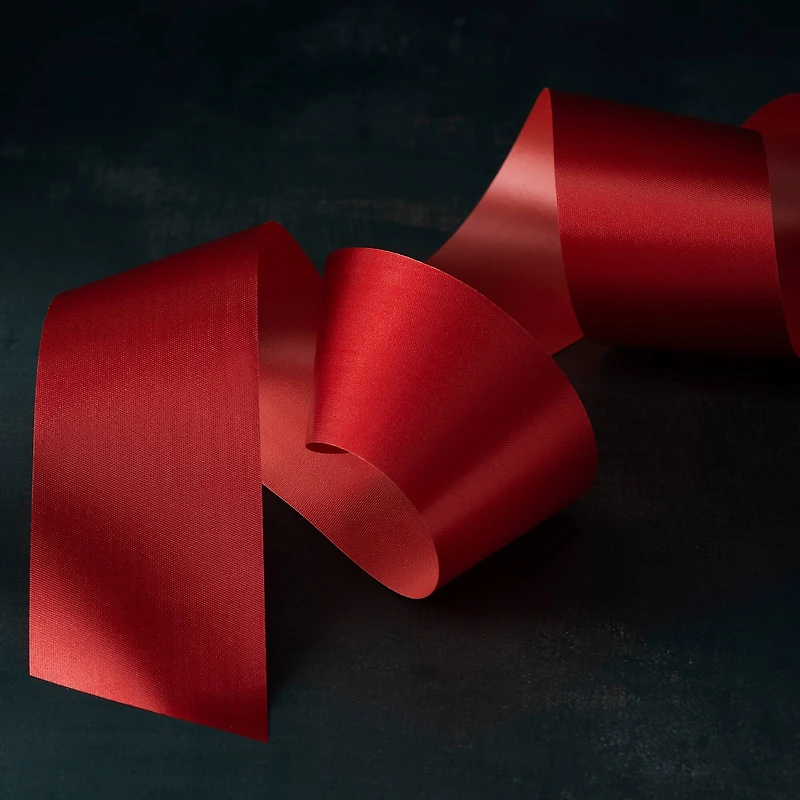 12 Pack: 2.5" x 50yd. Satin Floral Ribbon by Celebrate It