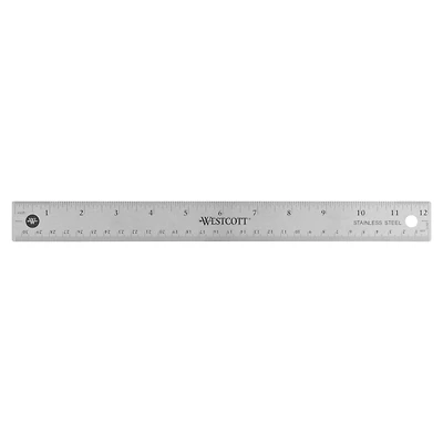 10 Pack: Westcott® Stainless Steel Ruler