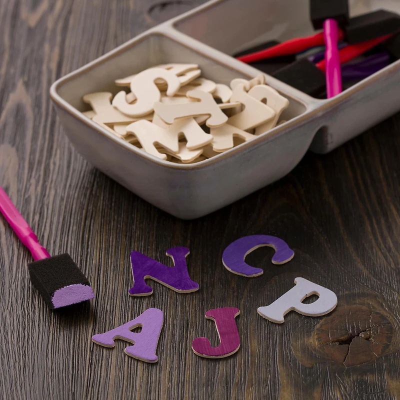 Wood Memoir Alphabet Letters by ArtMinds™