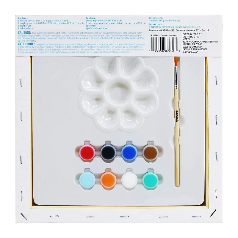 Go Team Canvas Painting Kit by Creatology™