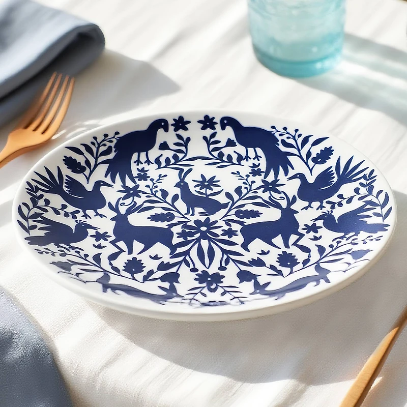 7" Navy Ceramic Plate by Ashland®