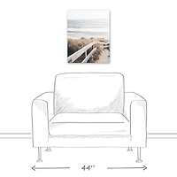 Beach Access Canvas Wall Art