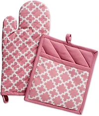 DII® Lattice Oven Mitt & Potholder Set