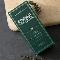 European Soaps Bergamot & Thyme Men's Shave Cream with Shea, 75mL