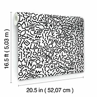 RoomMates Stranger Things Doodles Peel & Stick Wallpaper