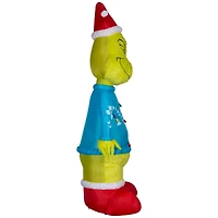 10ft. Airblown® Inflatable Christmas Giant Plush Grinch with String Lights