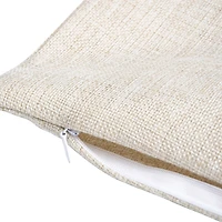 Craft Express Beige Linen-Like Pillow Covers, 4ct.