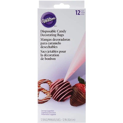Wilton® 12" Disposable Candy Decorating Bags, 12ct.