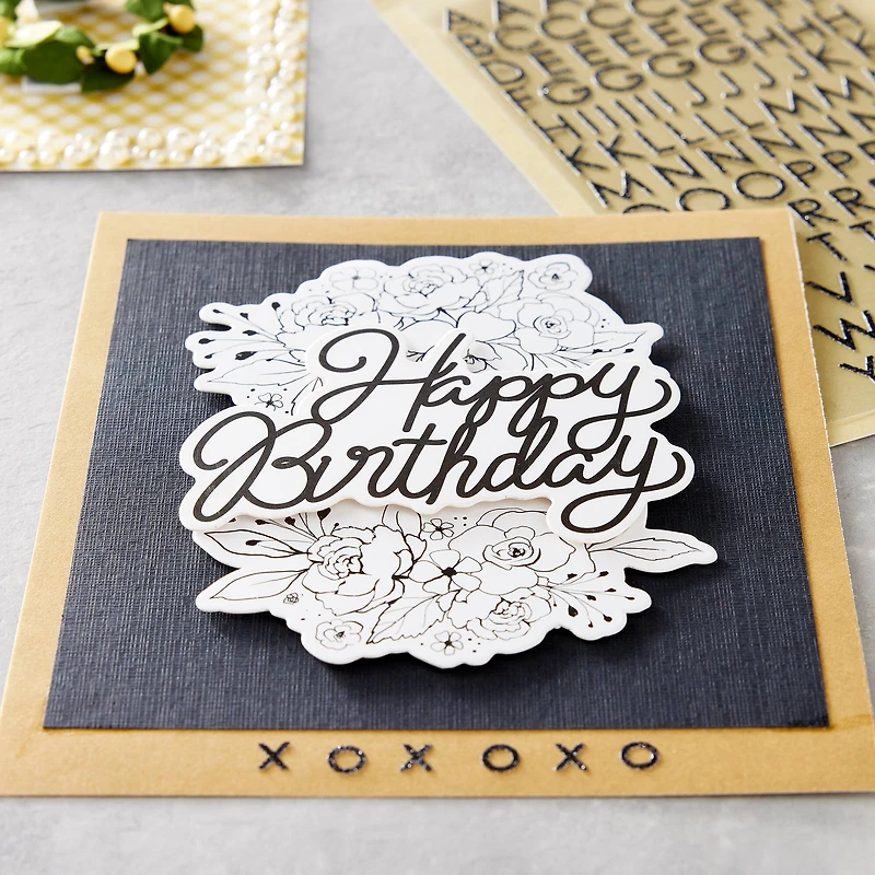 Black & White Birthday Sticker by Recollections™