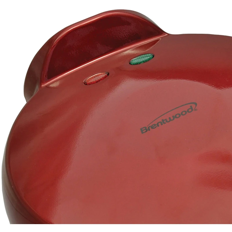 Brentwood 8" Red Nonstick Quesadilla Maker