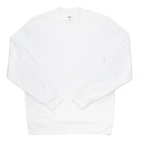 White Crew Neck Adult Unisex Sublimation Sweatshirt by Make Market
