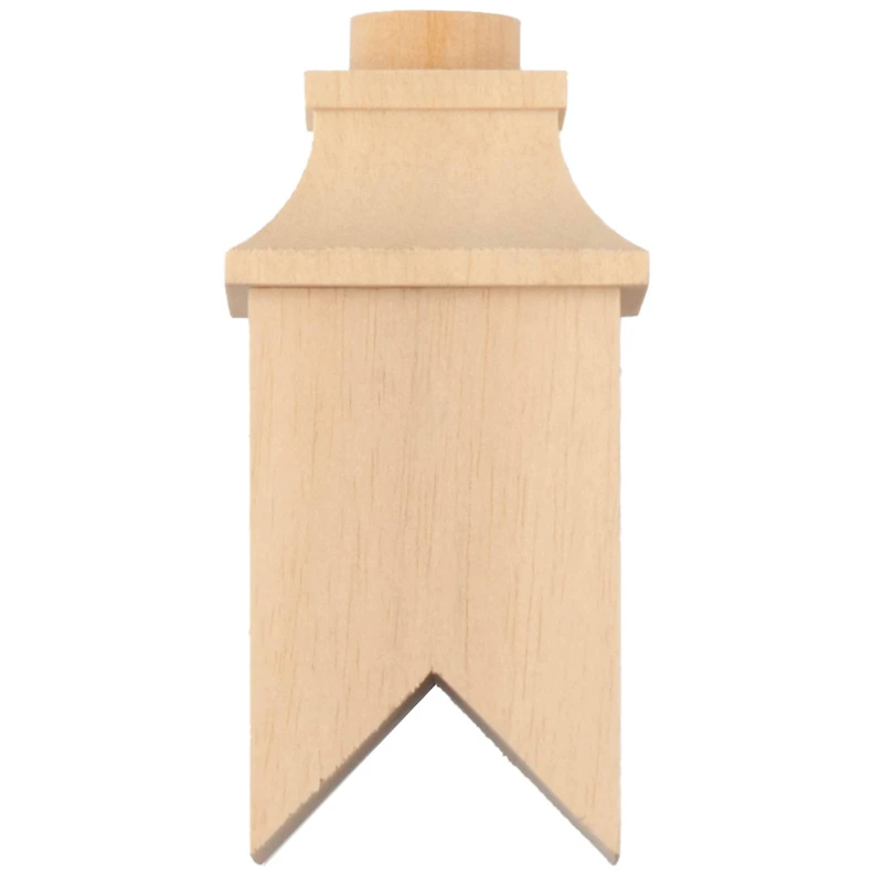 Houseworks® Unfinished Wood Chimney