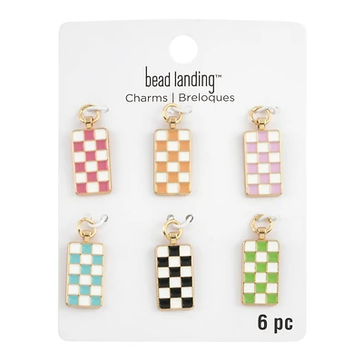 Checkerboard Charms by Bead Landing™