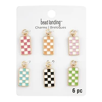 Checkerboard Charms by Bead Landing™