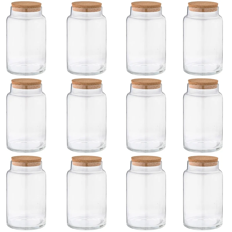 12 Pack: 9" Terrarium Jar with Cork by Ashland®