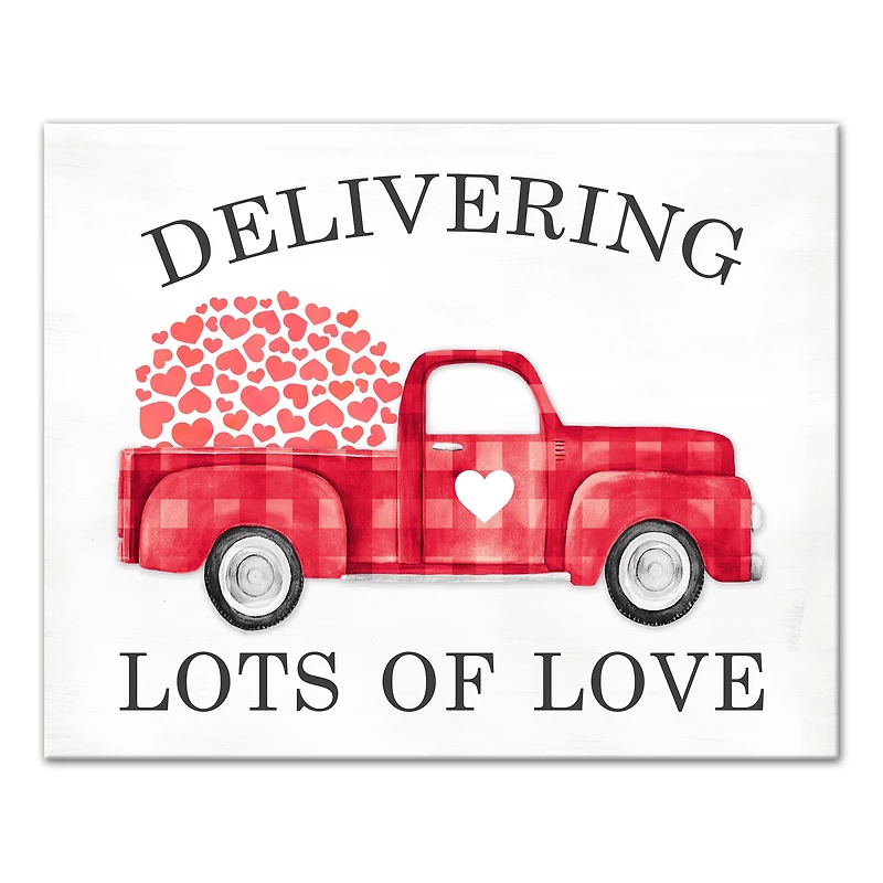 Lots of Love Canvas Wall Art