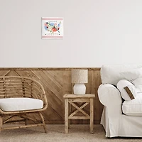 Stupell Industries Sweet Land Of Liberty Floral USA Wall Plaque Art